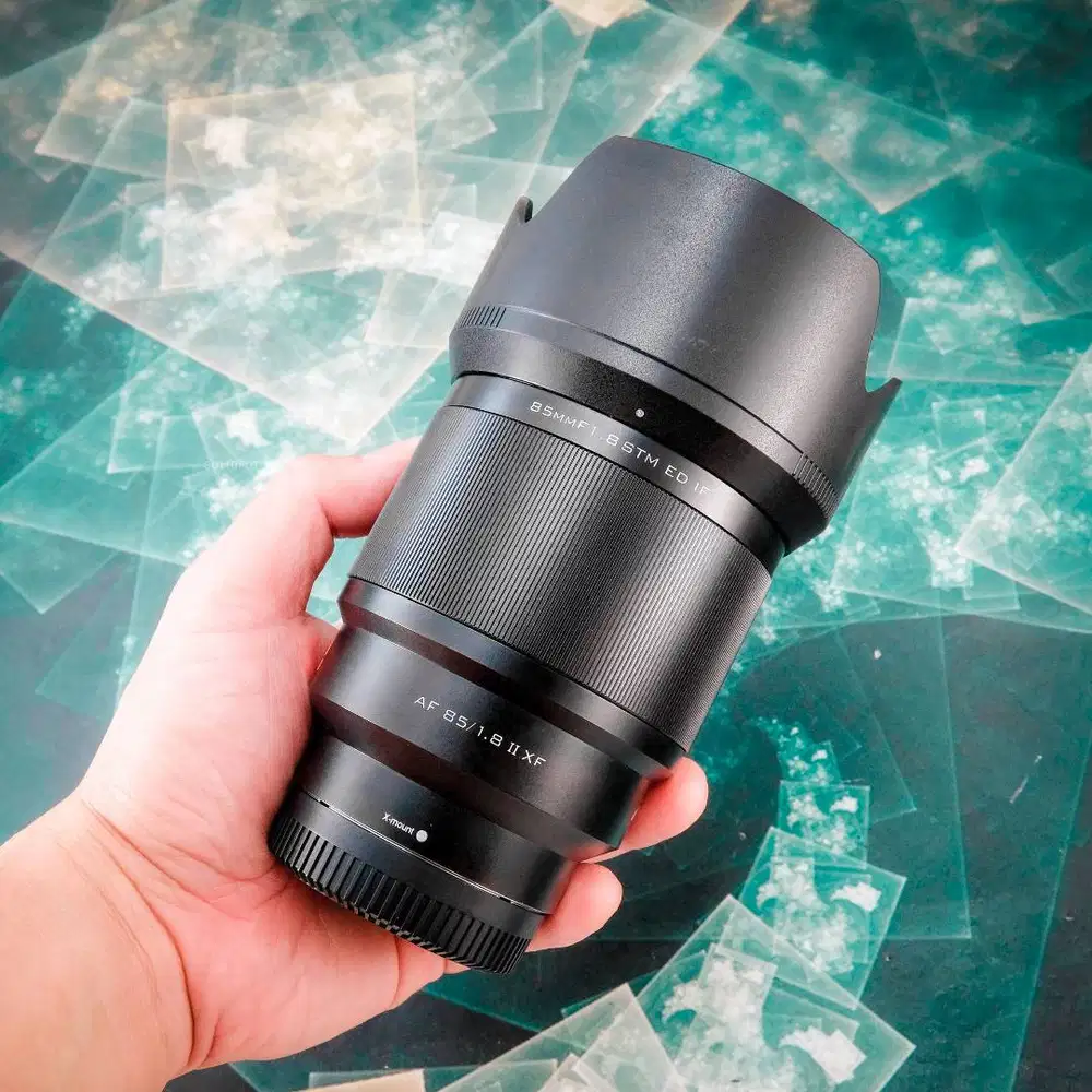 Viltrox AF 85mm f1.8 II for Fujifilm. Fullset Mulus.