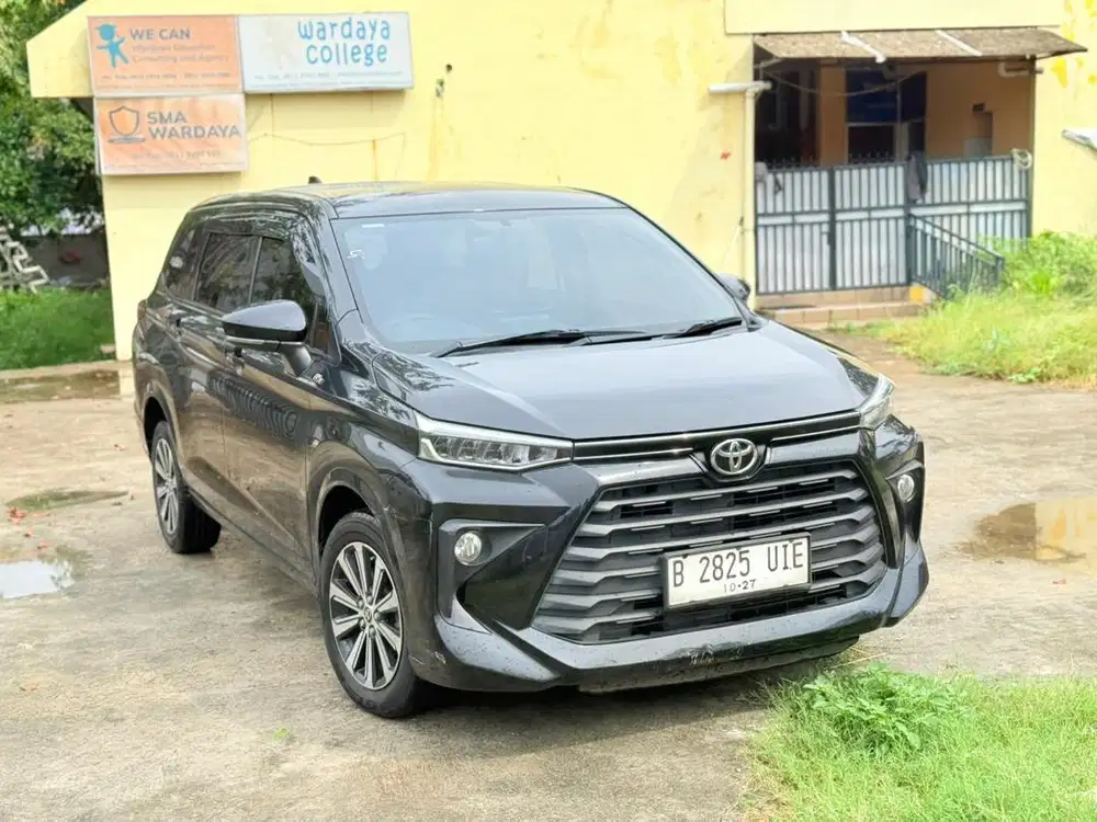 (Cash) Avanza 1.5 G CVT 2022 Hitam Metalik Pajak10/26 Km75rb Record