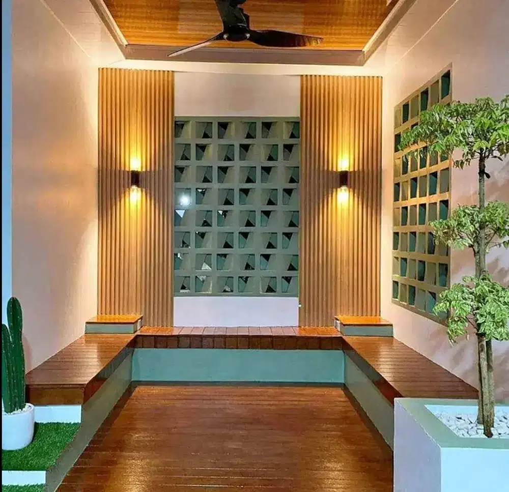 Bangku taman modern