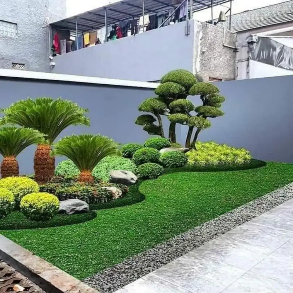 Jual rumput dan tanaman hias