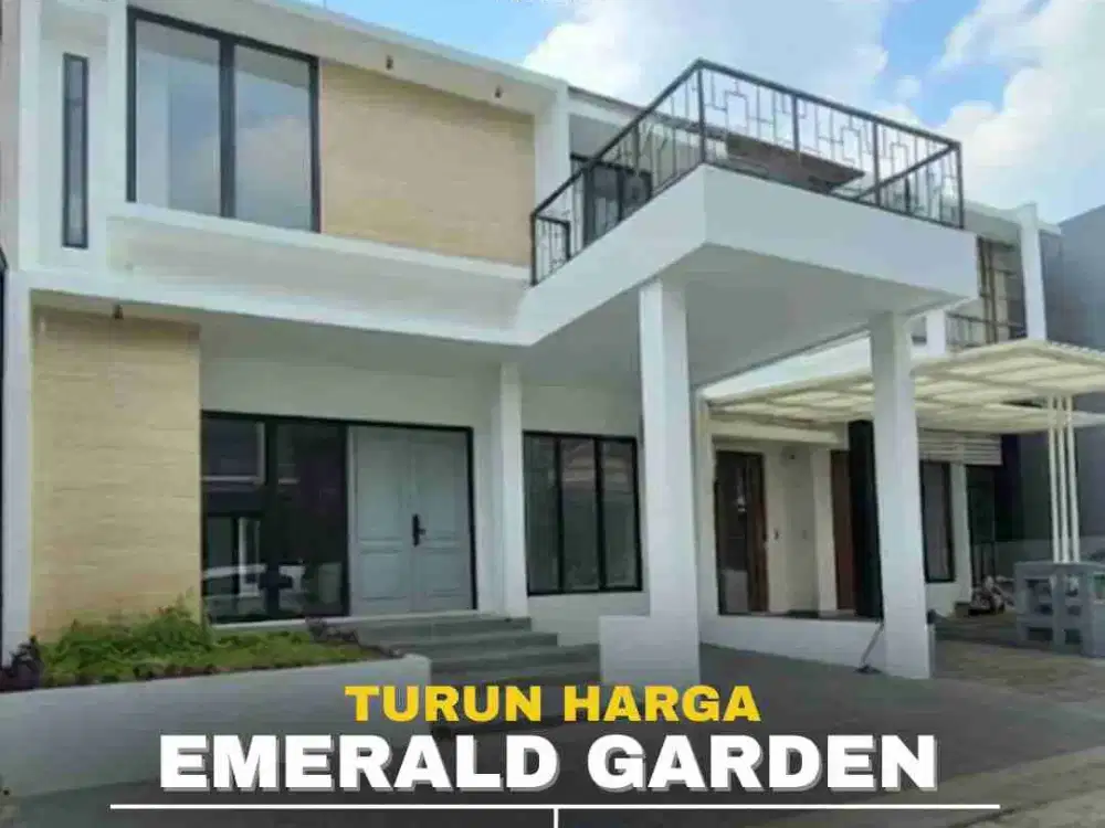 Hot Sale Rumah cantik siap huni di Emerlad Garden Bintaro Sektor 9