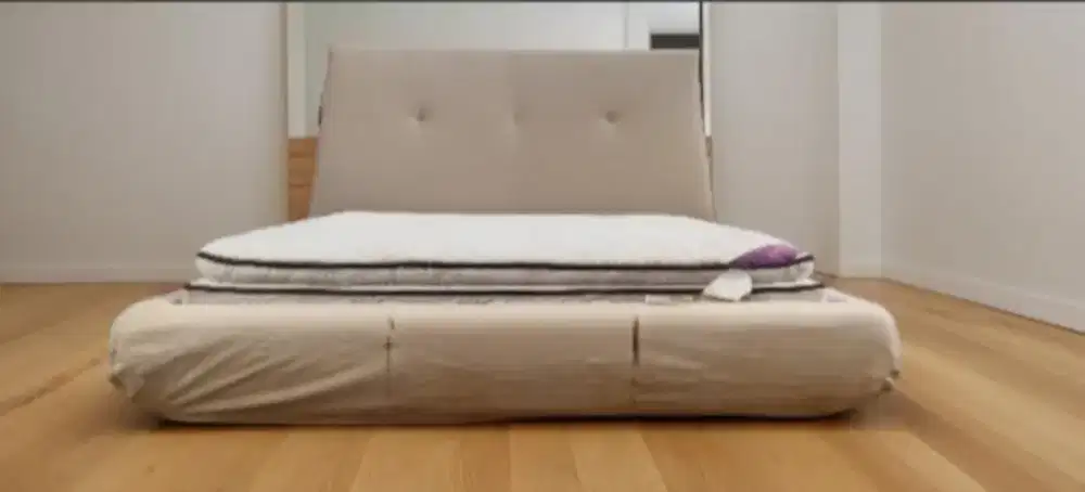 Springbed Informa set bedframe mewah uk 180