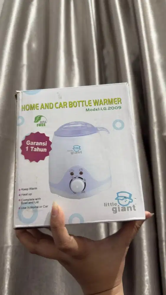 Bottle warmer little giant untuk di rumah dan mobil