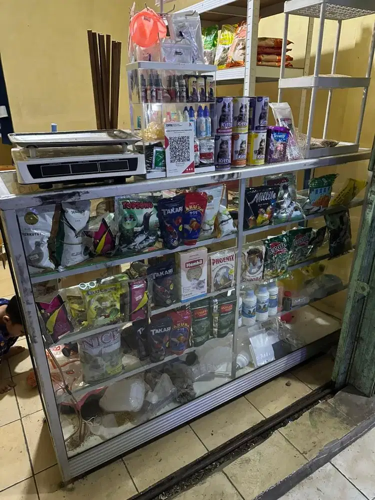Dijual Etalase, rak, drum