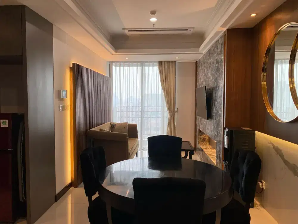 Disewakan Cepat Apartemen Casa Grande 2 Br Luas 76 M2 Siap Huni Jakarta Selatan