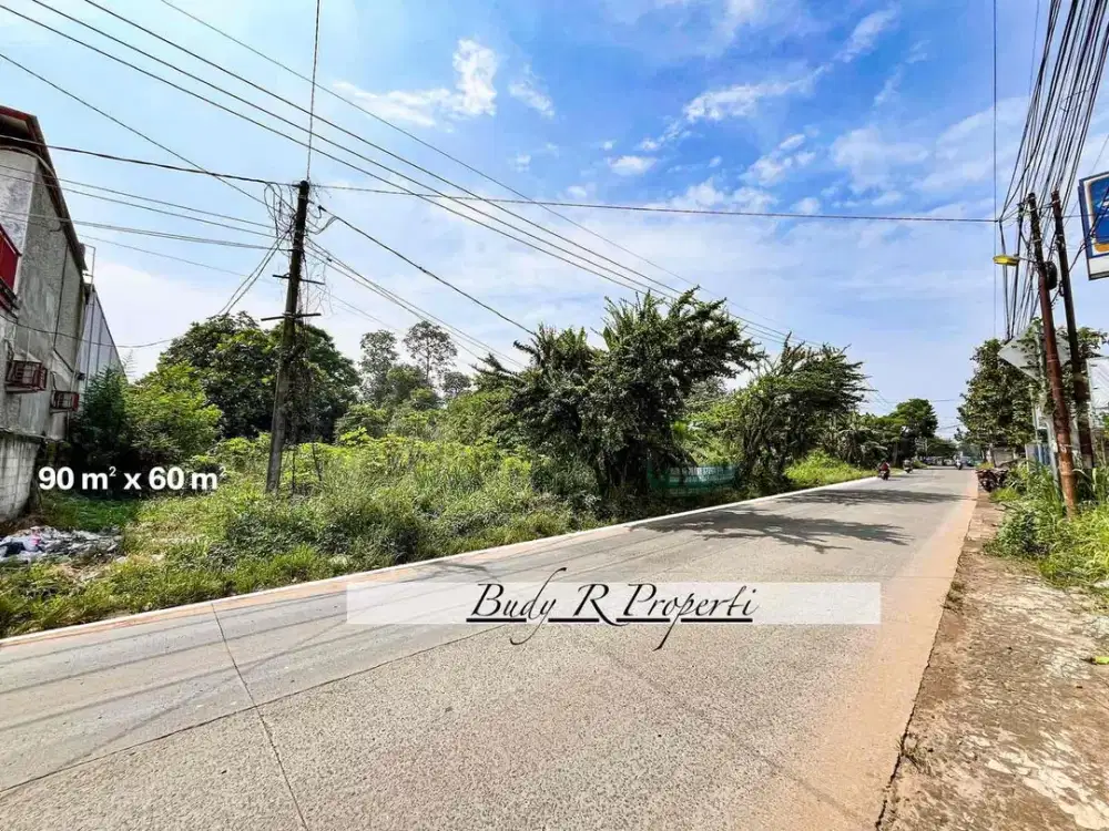 TANAH MURAH LETAK STRATEGIS DI JALAN RAYA PAHLAWAN GUNUNG SINDUR CISEENG