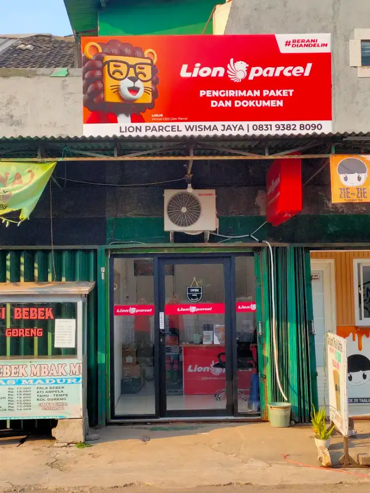 Lion Parcel Wisma Jaya gratis Pickup paket