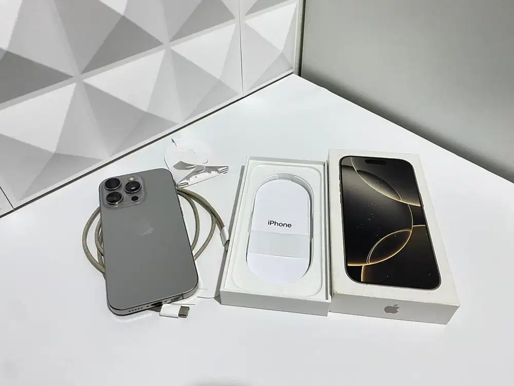 iPhone 16 Pro 128Gb Resmi Fullset