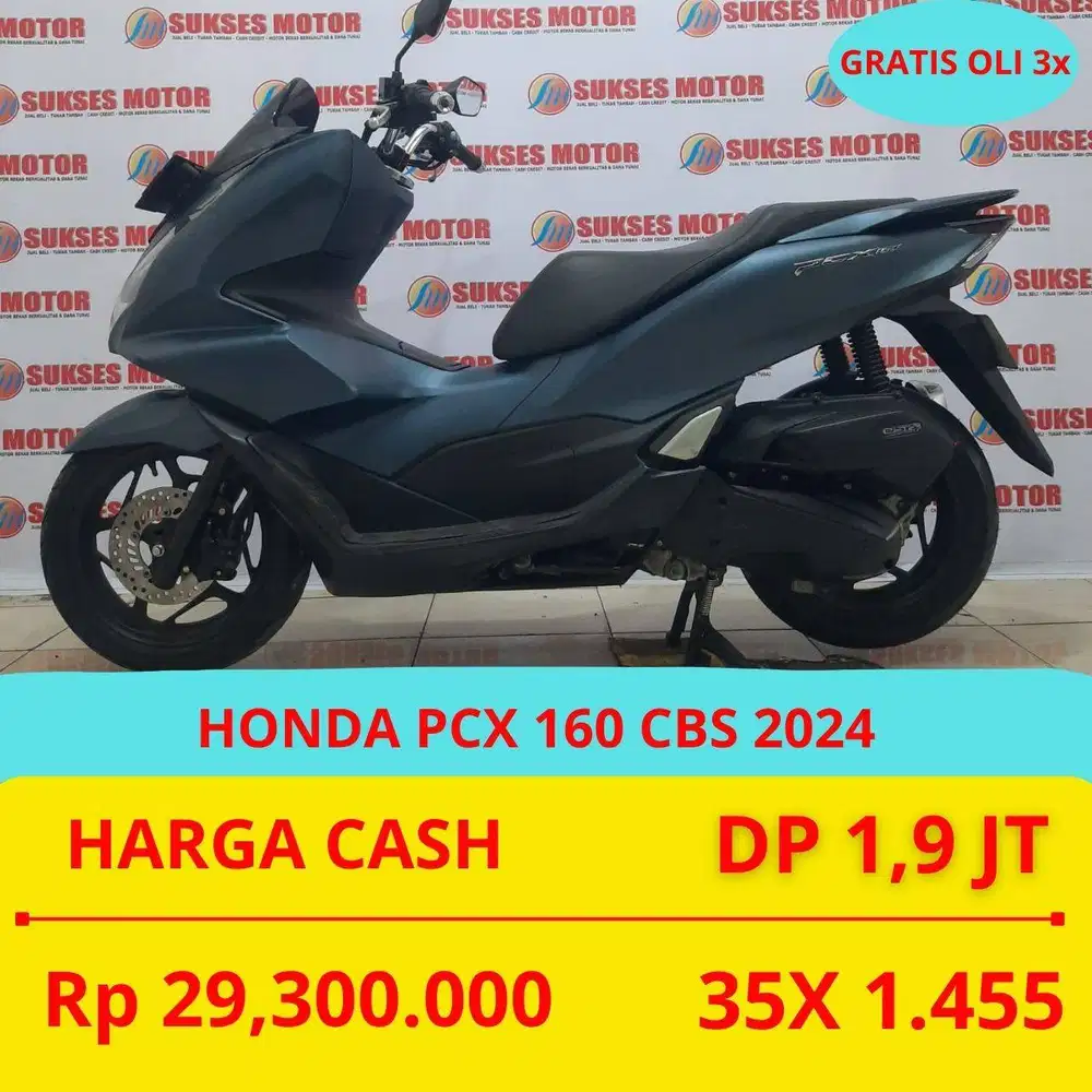 HONDA PCX 160 CBS HARGA CASH 29 JUTAAN
