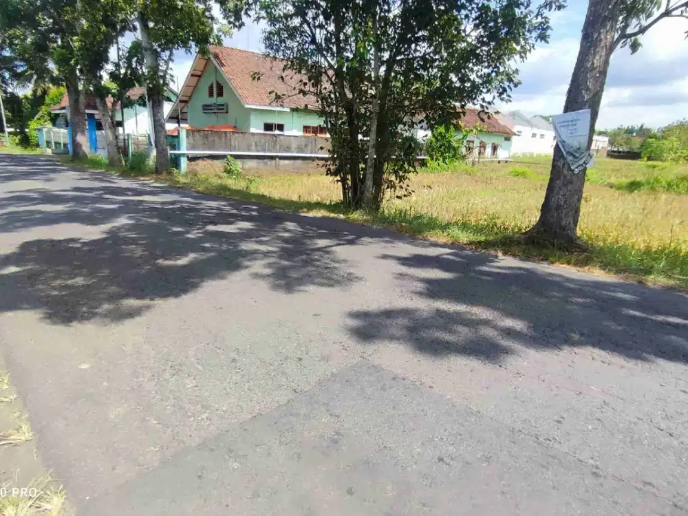 Jual Tanah Tepi Jalan Raya Klangon Tempel Sleman Barat Yogyakarta