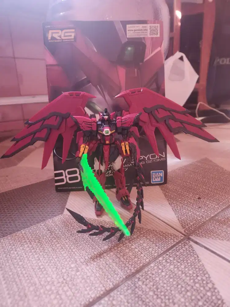 Dijual Gundam Epyon RG 1/144 Bisa Transformasi Naga Original Bandai