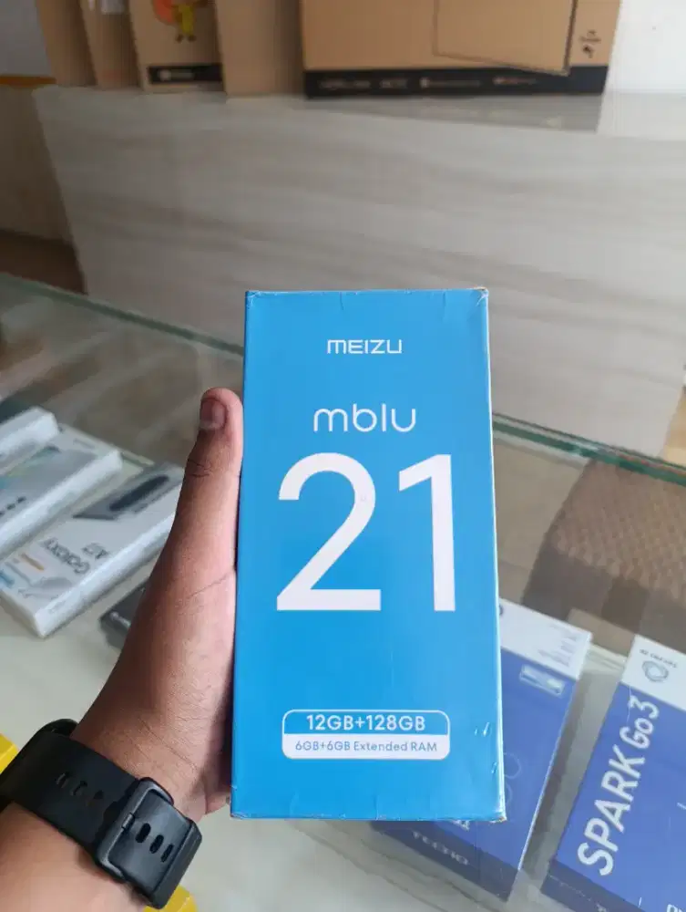 MEIZU MBLU21 RAM 6/128 Promo+bonus cash&credit garansi resmi