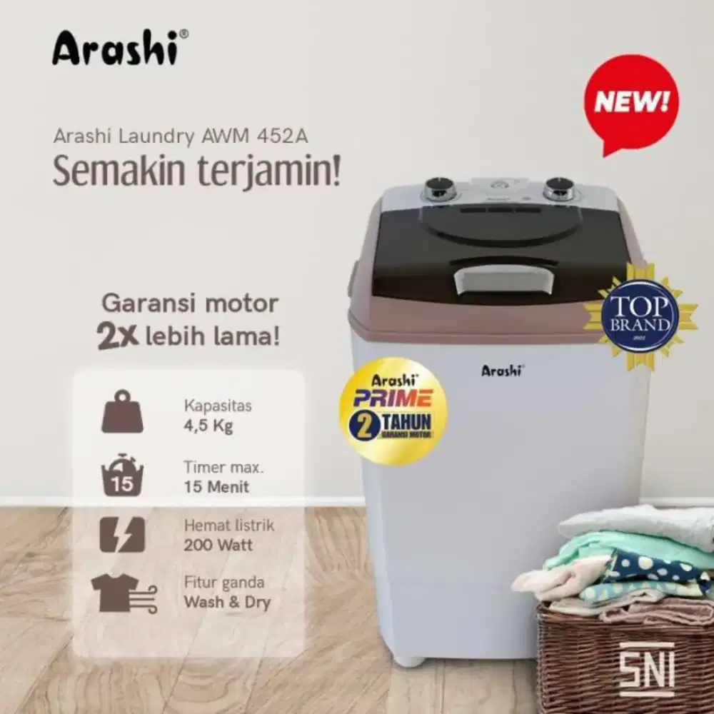 Arashi Prime Laundry AWM 452A