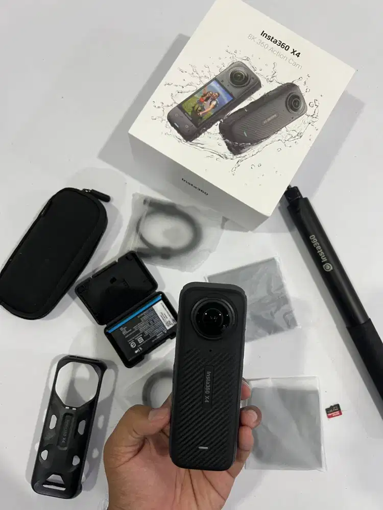 Insta360 X4 Mulus Fullset Bundling Siap Tempur!