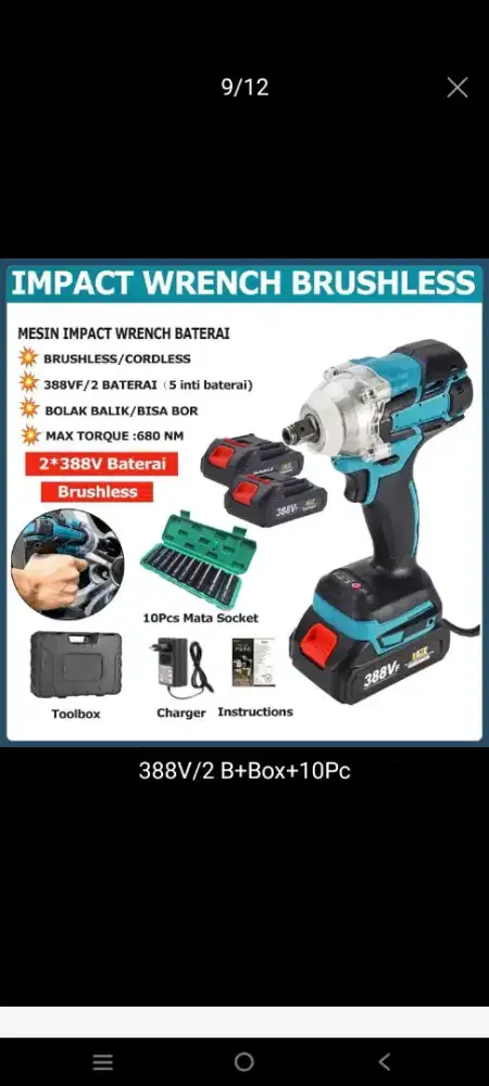 jual impact sesuai foto