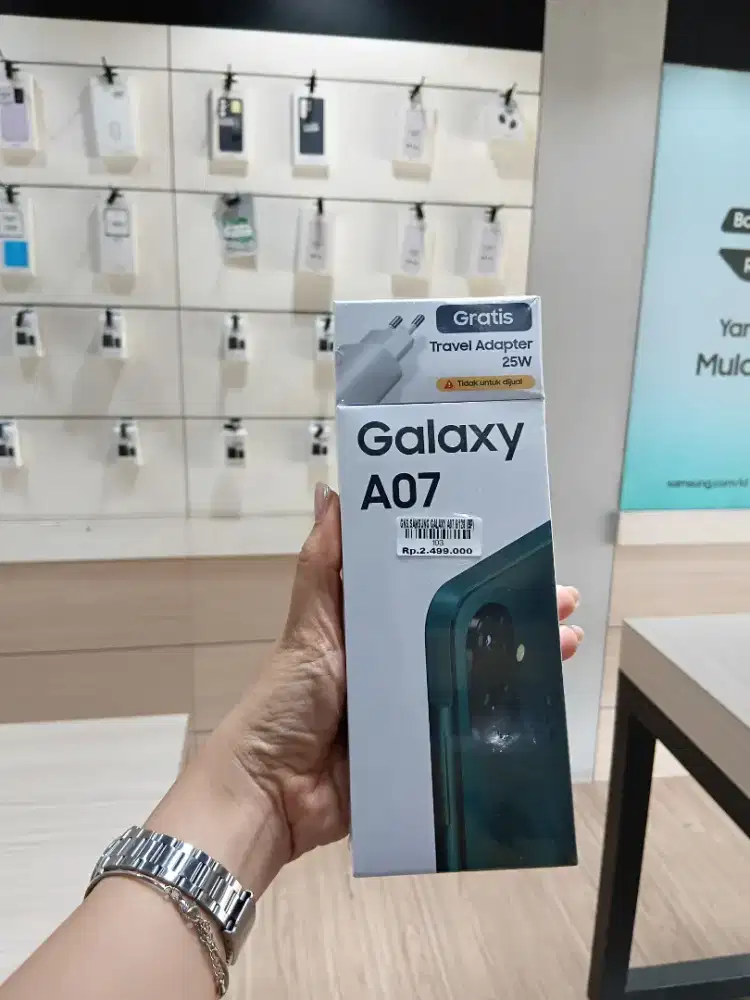 Samsung A07 6/128 garansi resmi 1tahun atlantis dahsyat