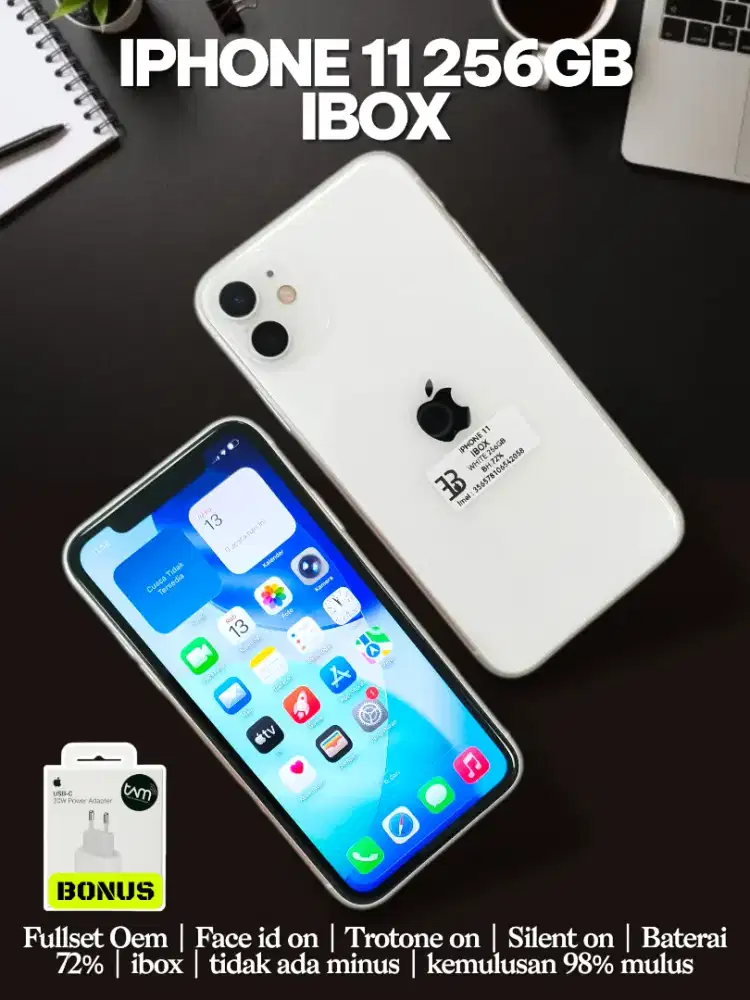 Iphone 11 256GB IBOX FULLSET MULUS