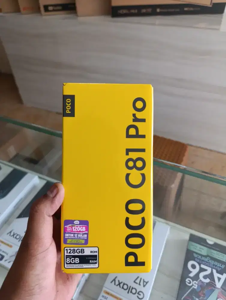 POCO C81 pro RAM 4/128 Promo+bonus cash&credit garansi resmi