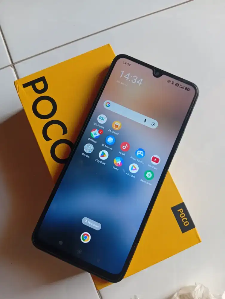POCO C75 mulus dan terawat 6/128