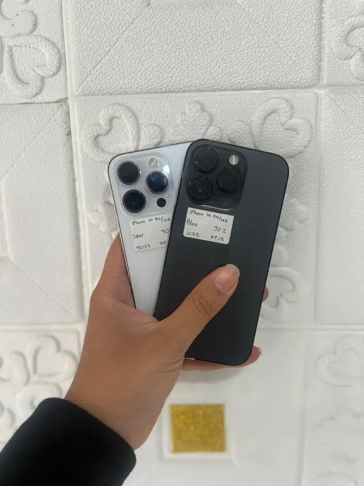 Iphone 14 pro 128gb all op 8jutaan