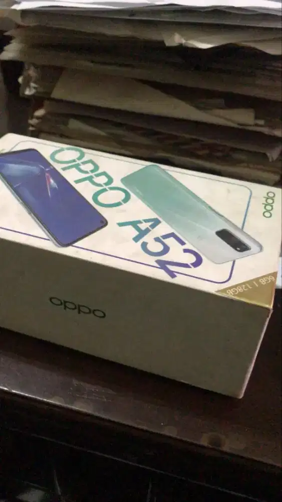 Oppo a52 6/128 lengkap