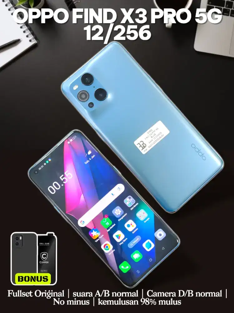 Oppo Find X3 PRO 12/256GB Like new fullset Original