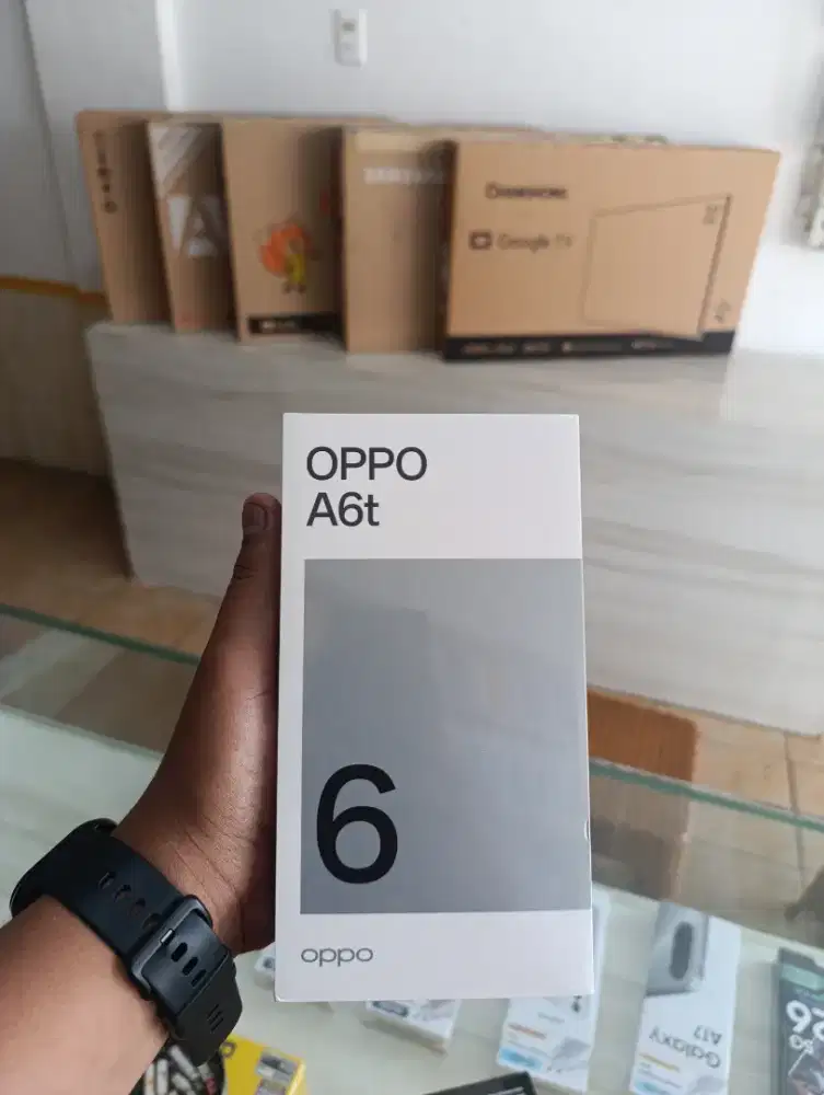OPPO A6t RAM 4/128 Promo+bonus cash&credit garansi resmi