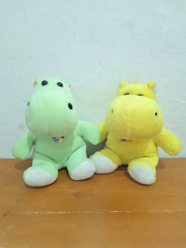 Boneka Kuda Nil Sepasang
