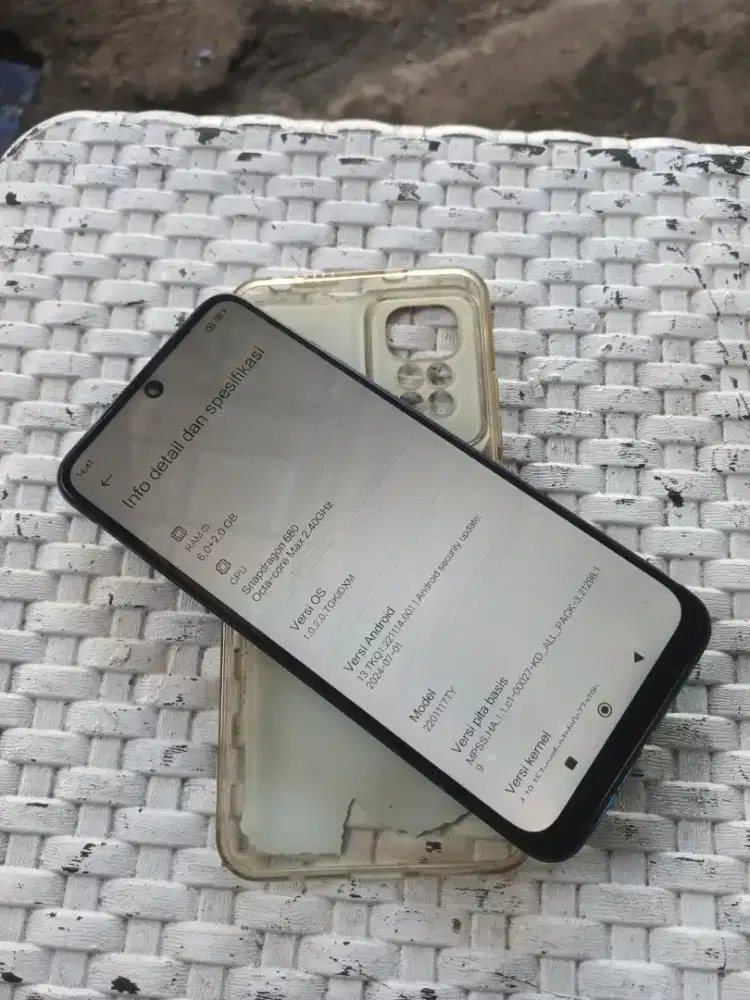 Redmi note 11 Nfc 6/128 minus baca postingan