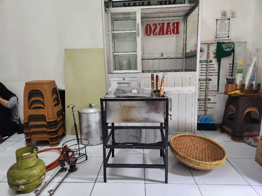 Paket Gerobak Bakso dan Mie Ayam