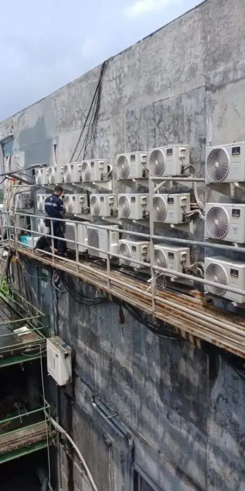 Jasa service AC panggilan bongkar pasang AC servis kulkas cuci AC