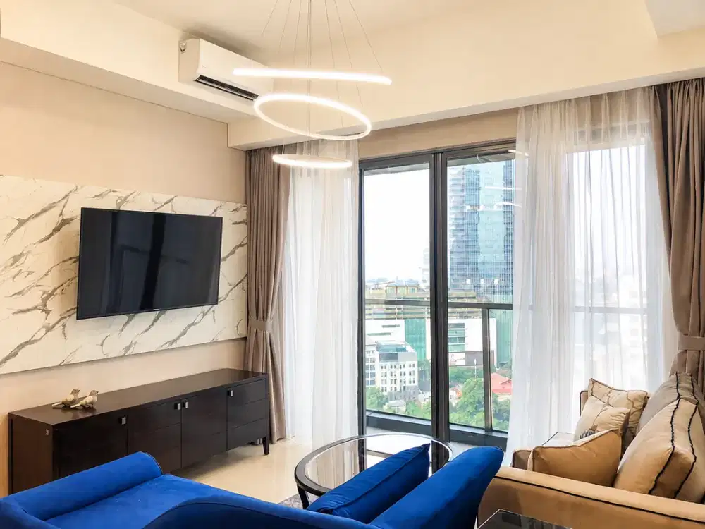 Apartemen Luxury 57 Promenade 104m2 2BR View City Full Furnished