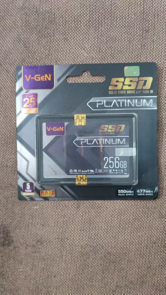 SSD V-GEN 256 & 128 PLATINUM