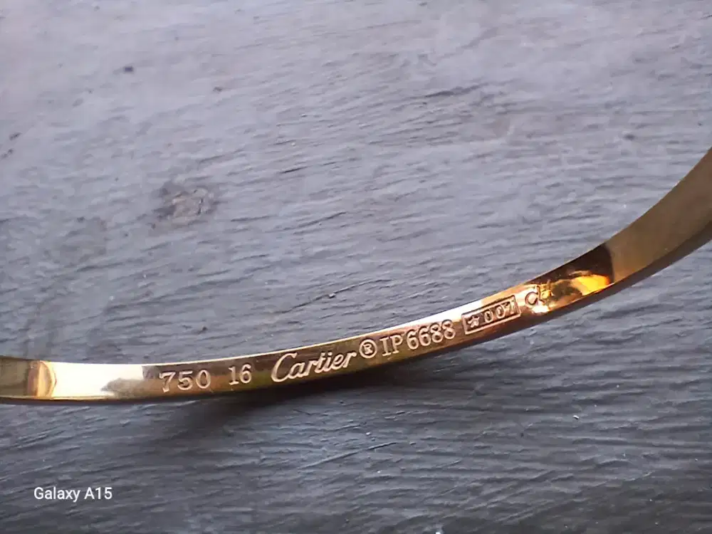 Dijual gelang cartier