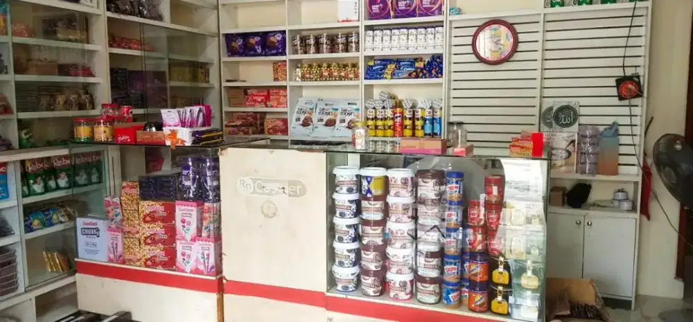Jual etalase sama meja kasir
