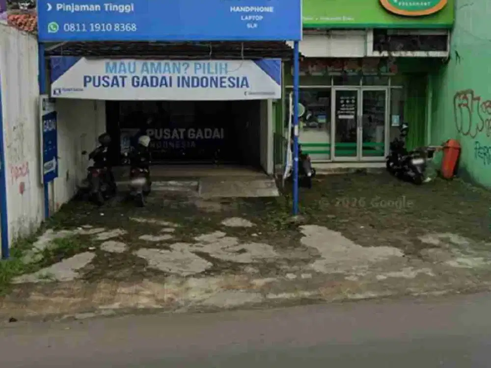 ruko Depan tiptop strategis rame