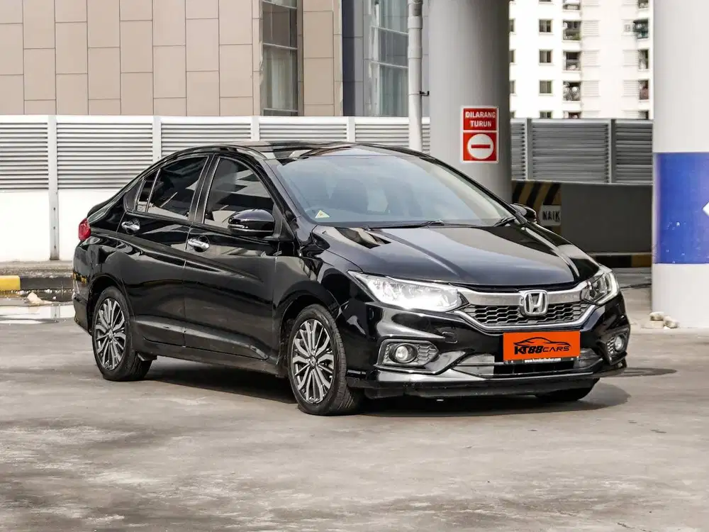Honda City E 1.5 cvt 2017 hitam matic