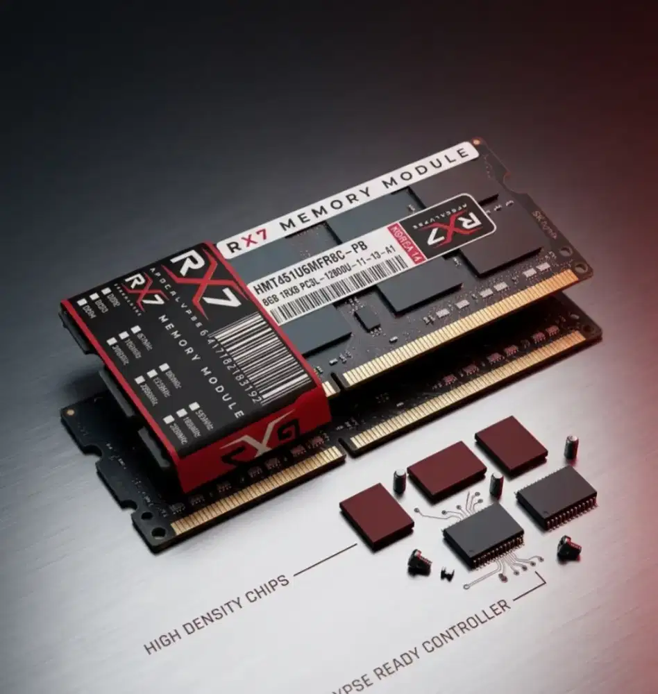 ​RAM RX7 Apocalypse 8GB DDR3 1600MHz PC3-12800 Memory Laptop/Notebook