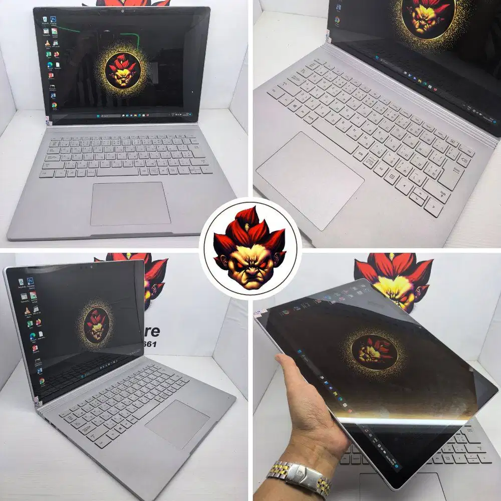 SUPER MULUS NO MINUS : Microsoft Surface Book 2 i5 8/256 Silver