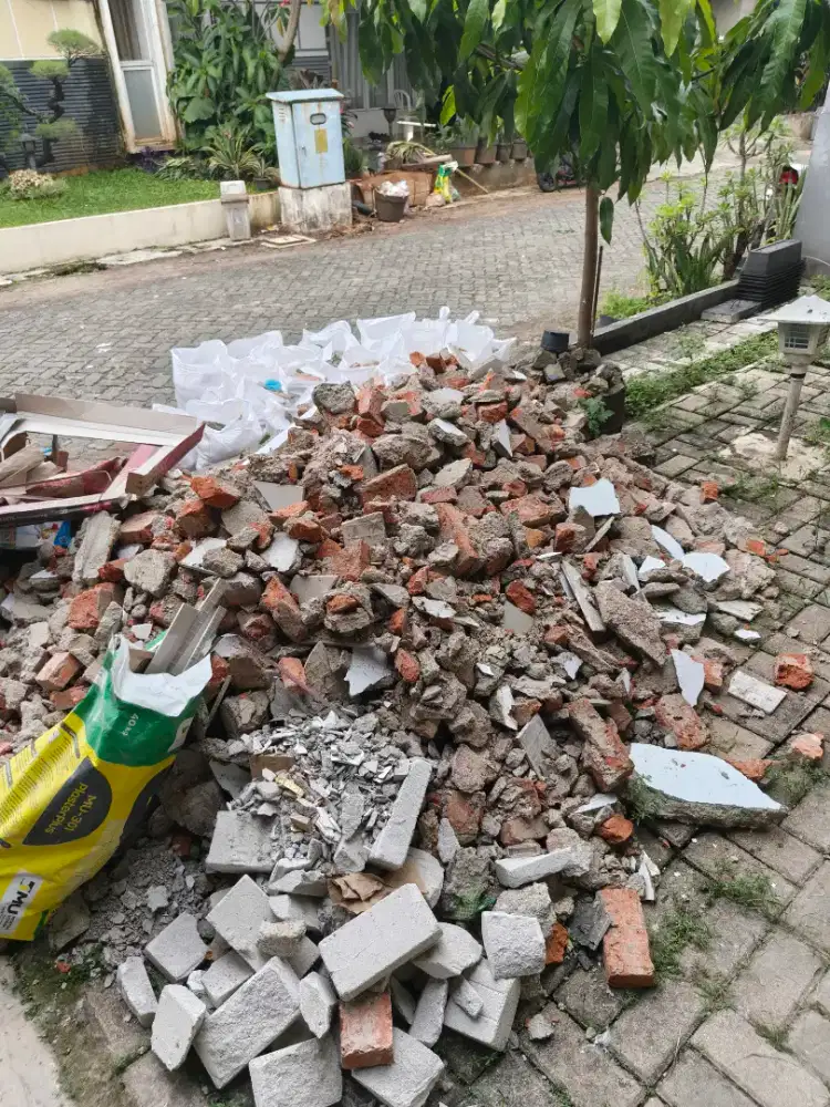 Sampah material bangunan - FREE
