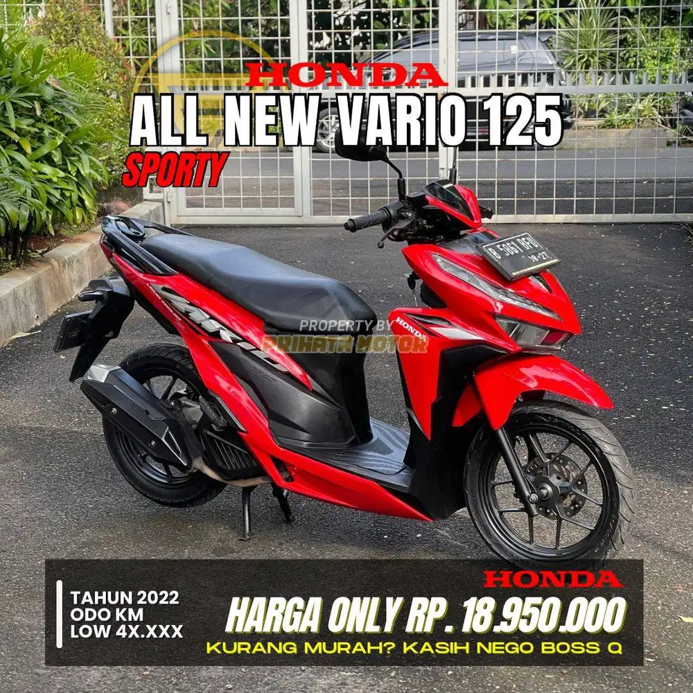 CREDIT DP MULAI 1.8 JUTA !!! HONDA ALL NEW VARIO 125 GEN 2 2022
