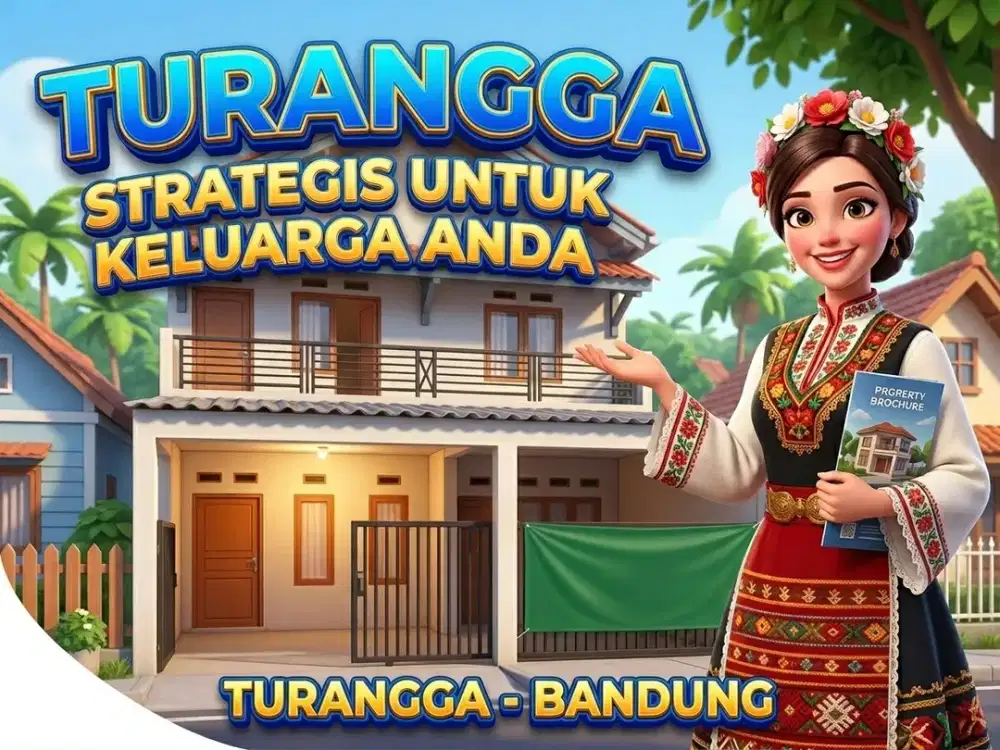 JUAL RUMAH MURAH DI, TURANGGA, BUAH BATU, LENGKONG, BANDUNG KOTA.