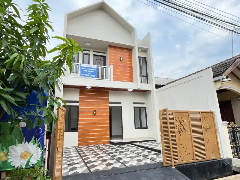 DI JUAL RUMAH SCANDINAVIAN DI GRAHA HARAPAN BUMYAGARA MUSTIKAJAYA