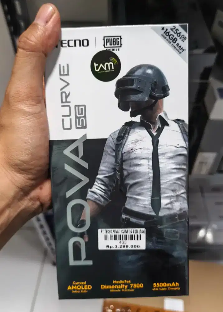 TECNO POVA CURVE 5G 8/256GB | ATLANTIS DAHSYAT