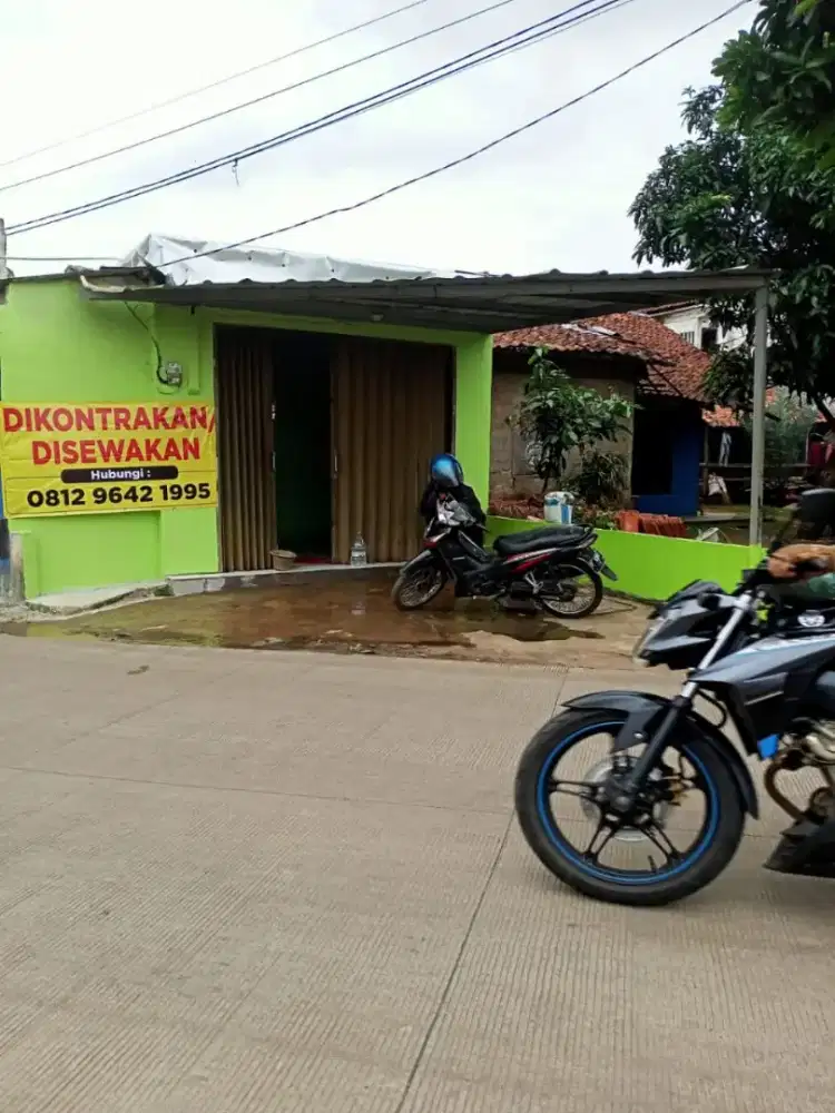 Dijual kios ruko SHM pinggir jalan raya dilalui angkot toll boman