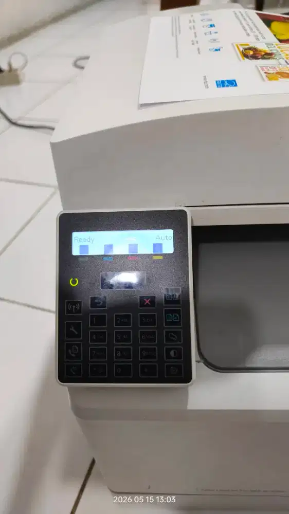 Printer HP LASERJET COLORMFP M183FW siap pakai no minus.toner baru