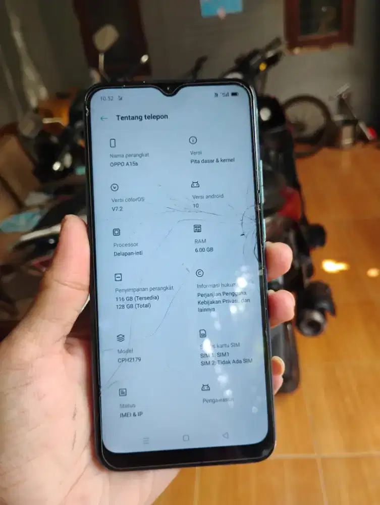 Oppo A15s 6/128 Murah jual cepet