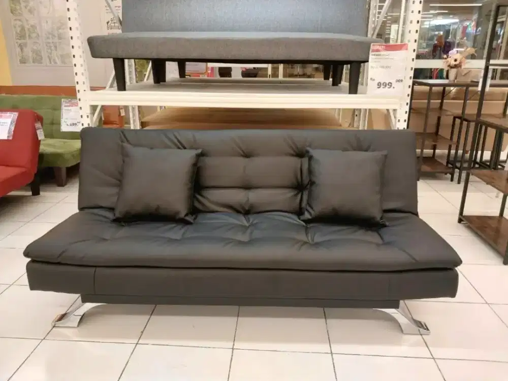 SOFABED KULIT DISKON 2JT AN CICIL 0%