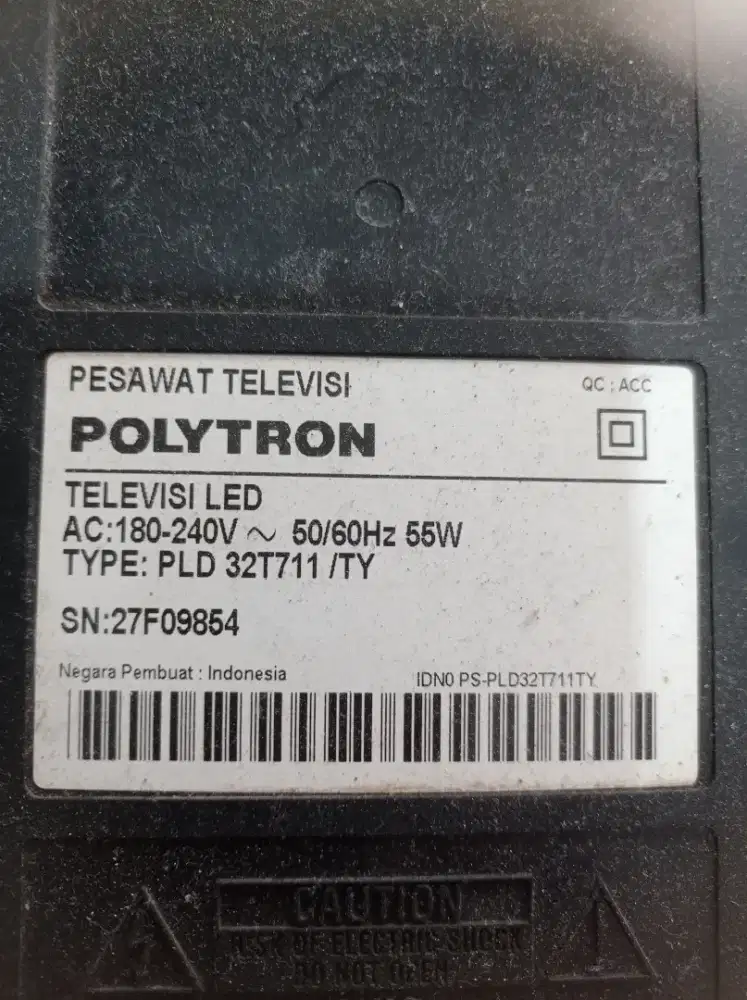 Sparepart TV LED Samsung dan Polytron