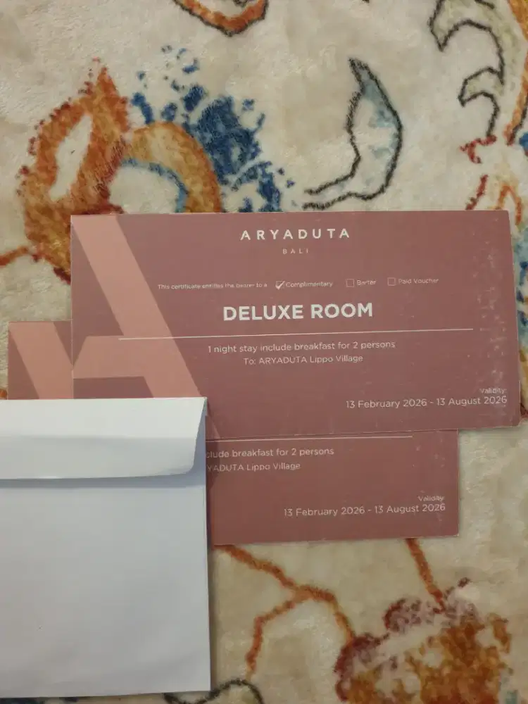 Voucher hotel Aryaduta Bali 2 malam